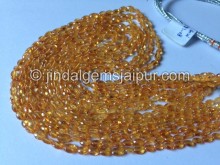 Fanta Spessartite Faceted Oval Shape Beads